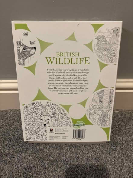 Photo of free British wildlife colouring set (S8 woodseats) #2