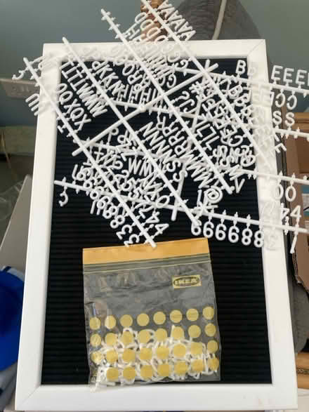 Photo of free Felt Letter Board (Dublin) #2