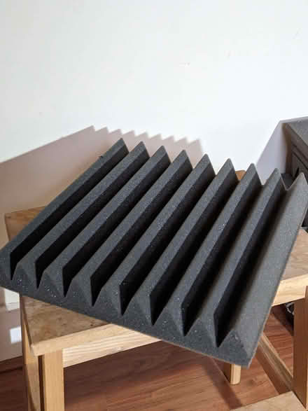 Photo of free Acoustic foam tiles (Wood Green N22) #1