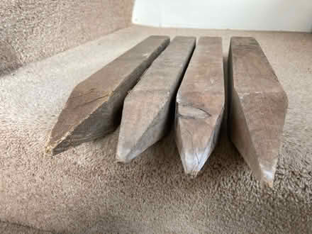Photo of free Four wooden stakes. (Westbury on Trym BS9) #2