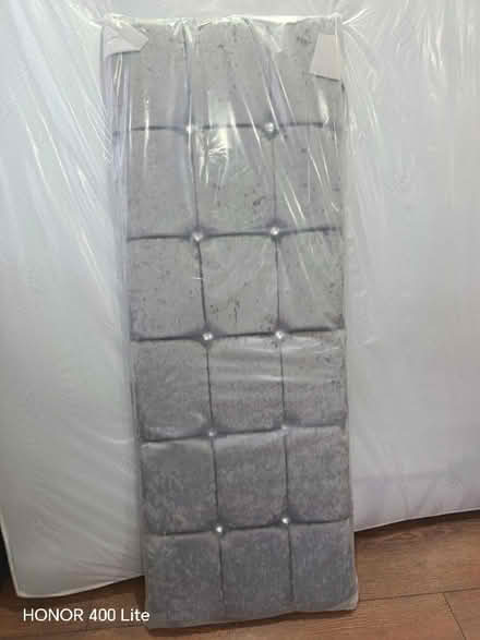 Photo of free mattress, headboard, one side divan (Ub6 perivale) #2