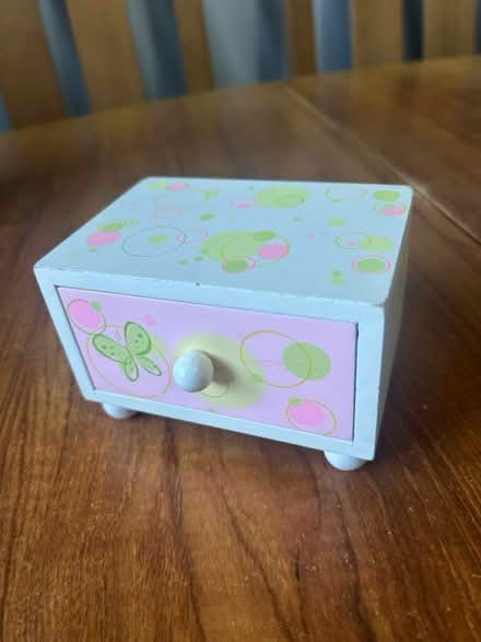 Photo of free Mini wooden box with drawer (Bisley Woking GU24) #1