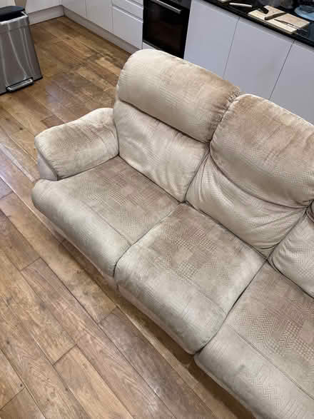 Photo of free Large Corner Recliner Sofa – 2 Electric Reclining Seats (St Pancras and Islington Cemetery N2) #1