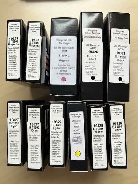 Photo of free Unused recycled printer cartridges (Great Missenden HP16) #1