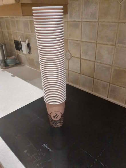 Photo of free Big stack of large takeaway coffee cups (Shrub End CO3) #1