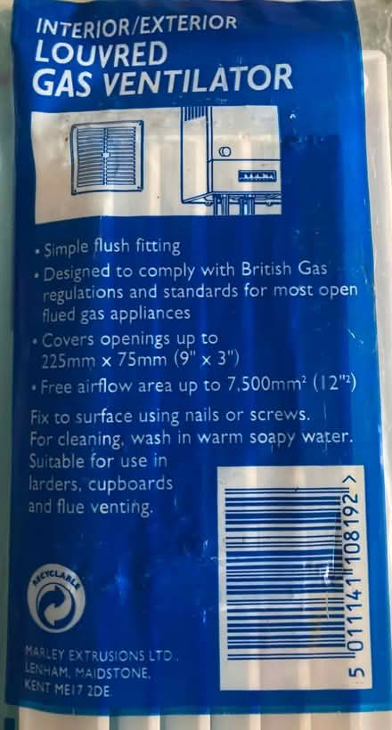 Photo of free Louvred gas ventilators (Wantage OX12) #2