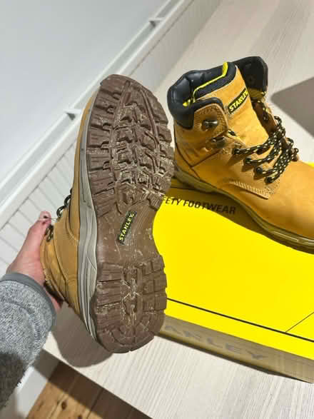 Photo of free STANLEY safety footwear (SW20 8BT) #2