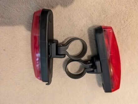 Photo of free 2 battery powered bike taillights #1
