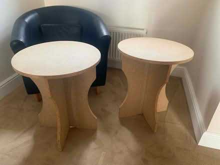Photo of free Two round tables (Hoddesdon, EN11) #1