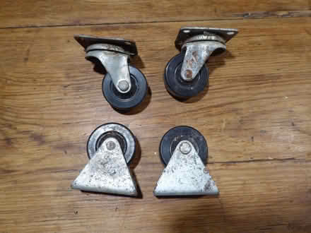Photo of free 4 Castors - 2 straight, 2 swivel. (Whydown TN39) #1