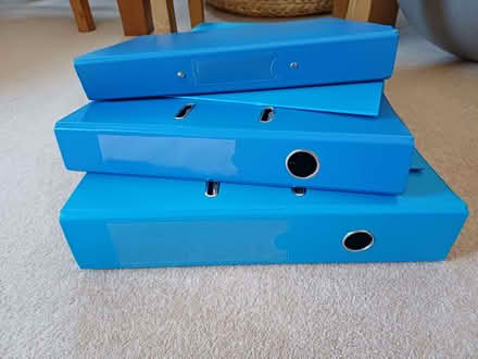 Photo of free Ringbinder files (Leith EH6) #1
