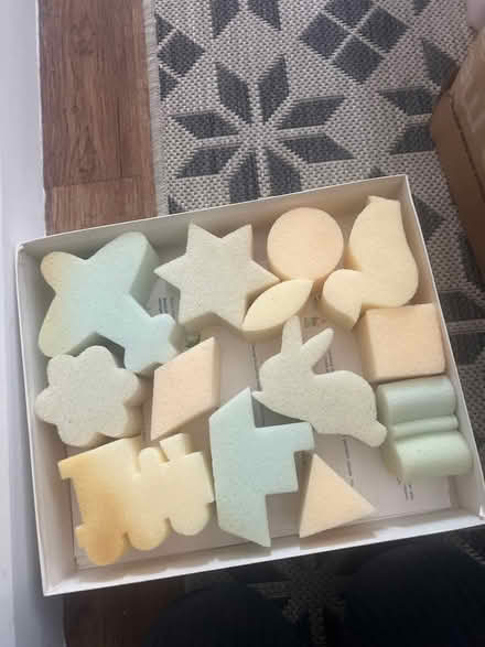 Photo of free ELC sponge painting children’s set (Stanway, CO3) #2