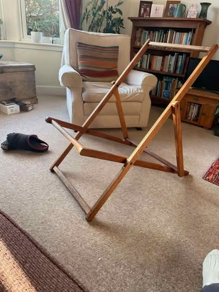 Photo of free Deckchair frame in need of repair (The Grange EH9) #1