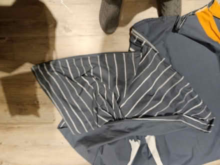 Photo of free Blue skeleton duvet cover and pillowcase (Brimscombe GL5) #3