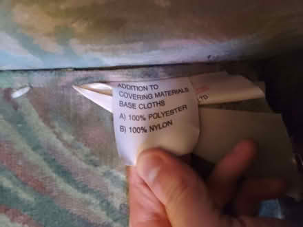 Photo of free Two seater fabric sofa with cover (Sharrow Vale S11) #4