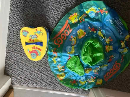 Photo of free Zogg swim aids: Rubber ring with seat abd back float (Aigburth L19) #1