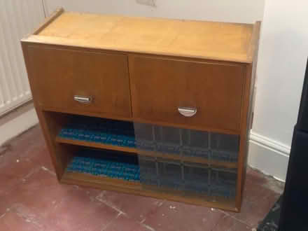 Photo of free Mid century modern cabinet (Ponciau) #1