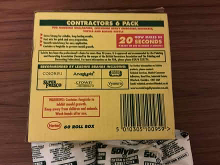 Photo of free Wall Paper Paste - Solvite extra strong (Oadby Lodge Farm LE2) #2