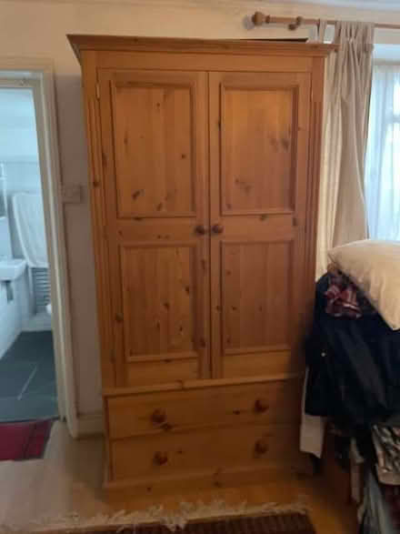 Photo of free Wooden wardrobe and drawers (Barnsbury N1) #1