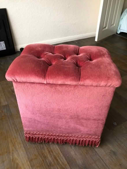 Photo of free Pink seat/storage box (DA2) #1