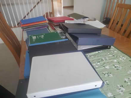 Photo of free Binders,folders and notebooks (Off Sheridan Lake Rd .) #3