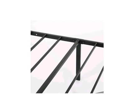 Photo of free Black Metal SINGLE Bed (Aylestone LE2) #4