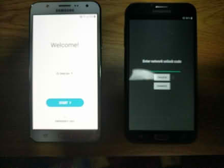 Photo of free two Samsung phones not very usable (Ann Arbor near Hillside Terr.) #1