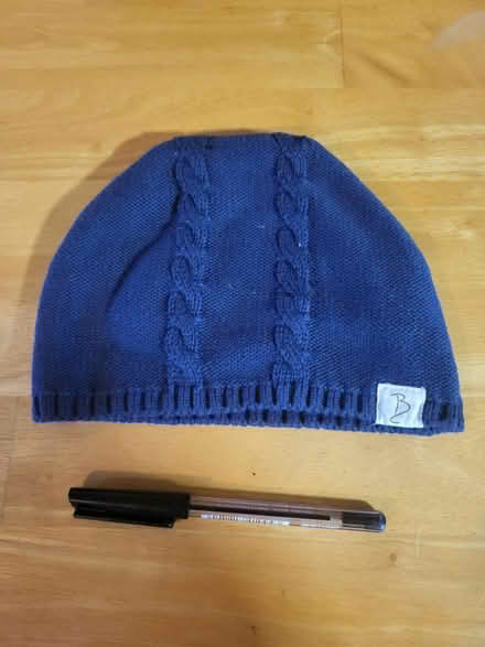 Photo of free Boys 3-6mth blue knit hat (Ballyclare BT39) #1