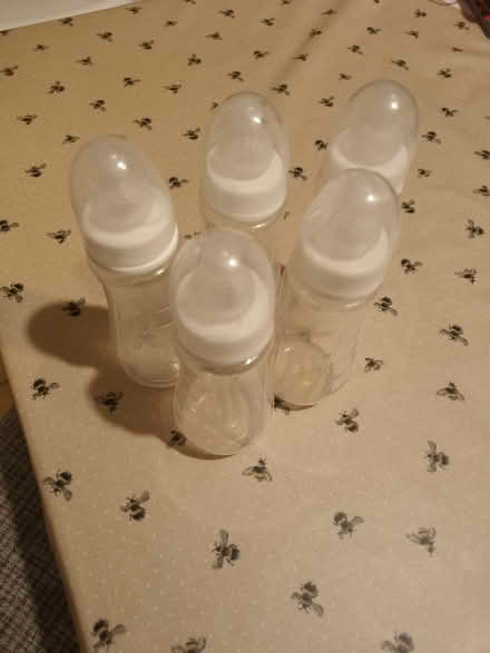 Photo of free Baby bottles x 5 (Bromborough CH62) #2