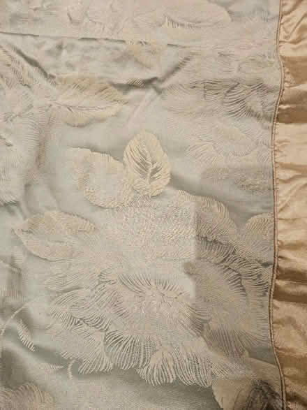 Photo of free Teal and cream duvet cover and pillowcases (Brimscombe GL5) #2
