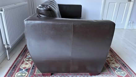 Photo of free Leather 2 Seater Sofa_Dark Chocolate-Brown (Chalfont Common SL9) #3
