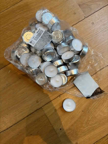 Photo of free Tea light Candles unscented (SW12 8sl) #1