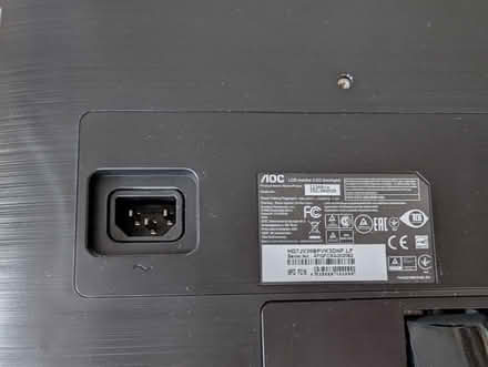 Photo of free AOC 23" monitor, no power cable (Raynes Park SW20) #3