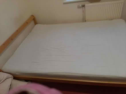 Photo of free Double bed and mattress (Carlton) #1