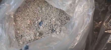 Photo of free White and pink decorative beads (Winchmore Hill N21) #1