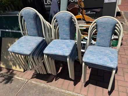 Photo of free 18!chairs (5 leisure court, Fulham gdns) #1