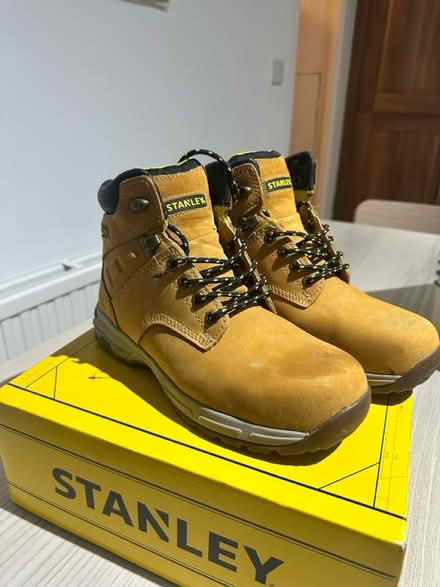 Photo of free STANLEY safety footwear (SW20 8BT) #1