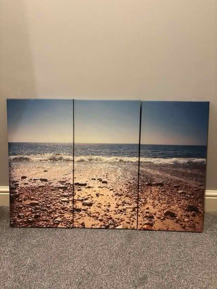 Photo of free Set of 3 beach cavnas (S8 woodseats) #1