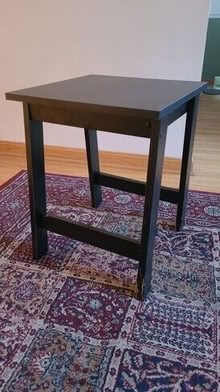 Photo of free Small Square Wood Composite Side Table (20874) #repost #2