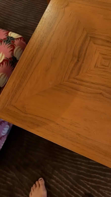 Photo of free Two wooden side tables (Weybridge) #2