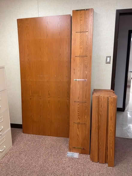 Photo of free large shelf unit, solid wood (Near Slack and Merivale) #3