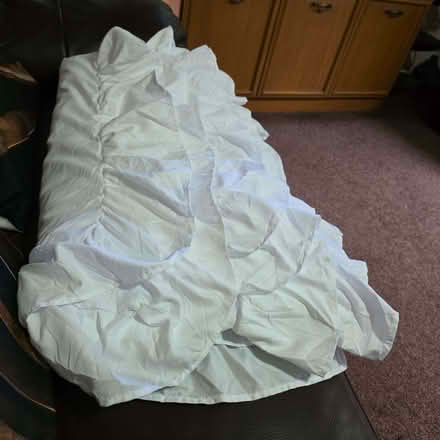Photo of free King size white duvet cover (Clive Vale TN35) #1