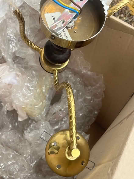 Photo of free Triple pendant ceiling light (Waterlooville PO7) #4
