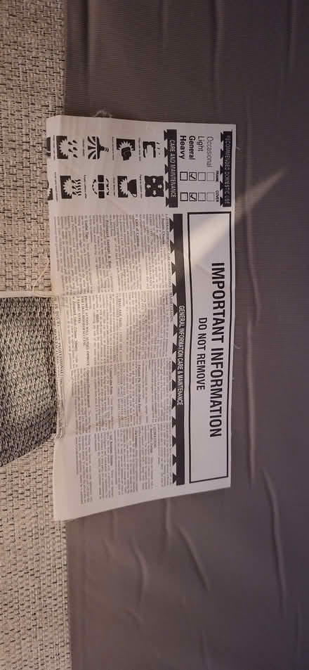 Photo of free 3 seat sofa (Malvern Link WR14) #3