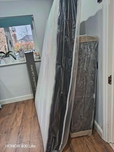 Photo of free mattress, headboard, one side divan (Ub6 perivale) #1