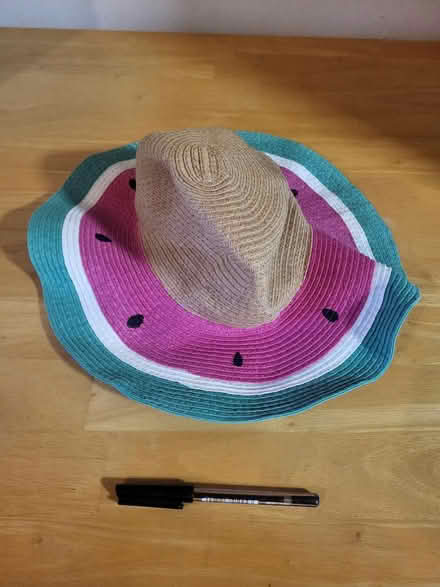 Photo of free Girls watermelon summer beach hat (Ballyclare BT39) #1