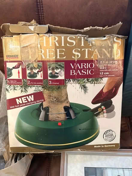 Photo of free Christmas tree holder (Lancing) #1