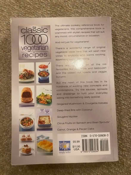 Photo of free Vegetarian cookbook (Herne Hill, SE24) #2