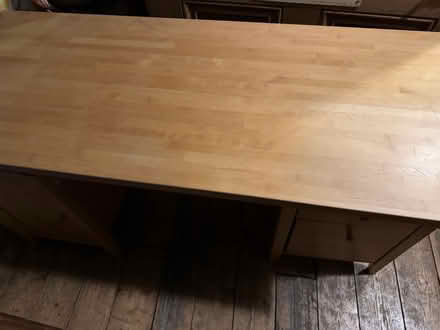 Photo of free Beautiful, Solid, Pine, Desk (Limehouse E14) #1