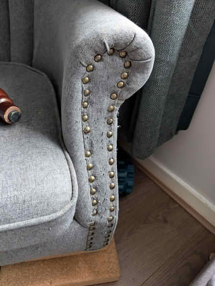 Photo of free Grey Armchair (Kirkconnel DG4) #4